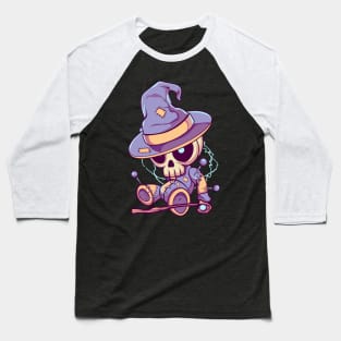 Voodoo Doll Witch Baseball T-Shirt